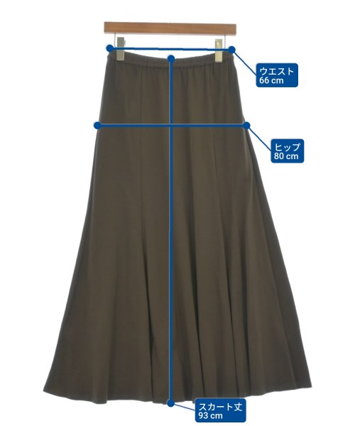 BARNYARDSTORM（バーンヤードストーム）ロング・マキシ丈スカート 茶 サイズ:1(M位) レディース/2200617171072