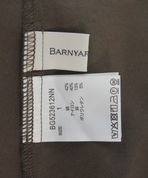 BARNYARDSTORM（バーンヤードストーム）ブラウス 茶 サイズ:1(M位) レディース/2200617171201