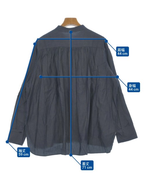 BARNYARDSTORM（バーンヤードストーム）カジュアルシャツ 紺 サイズ:F レディース/2200617171218