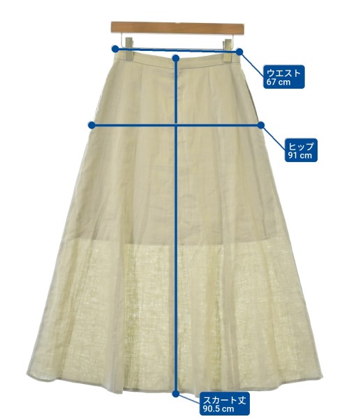 BARNYARDSTORM（バーンヤードストーム）ロング・マキシ丈スカート ベージュ サイズ:1(M位) レディース/2200612946026