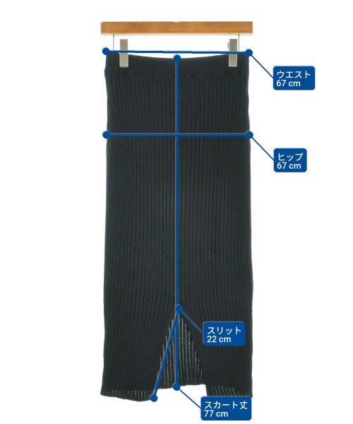 BARNYARDSTORM（バーンヤードストーム）ロング・マキシ丈スカート 黒 サイズ:1(M位) レディース/2200673342041