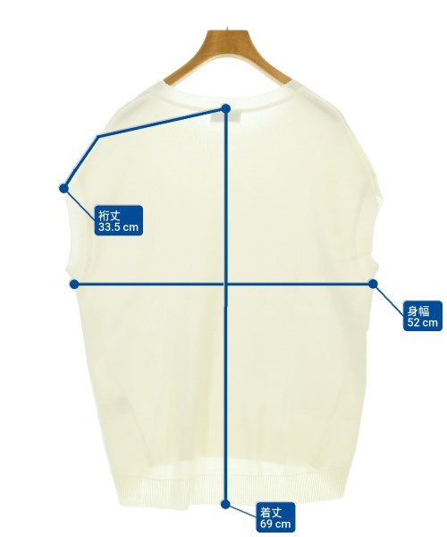 BARNYARDSTORM（バーンヤードストーム）ニット・セーター 白 サイズ:F レディース/2200674645059