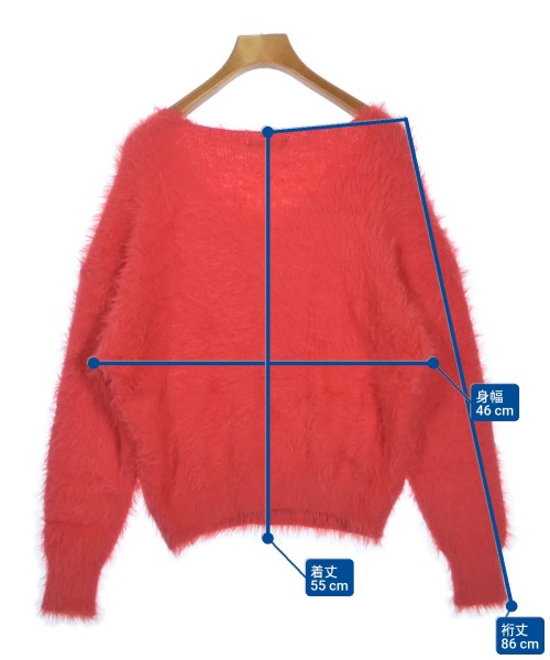 BARNYARDSTORM（バーンヤードストーム）ニット・セーター 赤 サイズ:F レディース/2200670837045