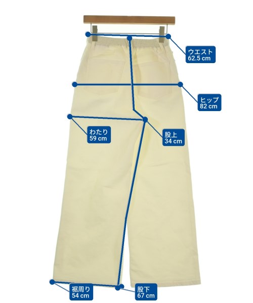 BARNYARDSTORM（バーンヤードストーム）デニムパンツ 白 サイズ:0(S位) レディース/2200671156022