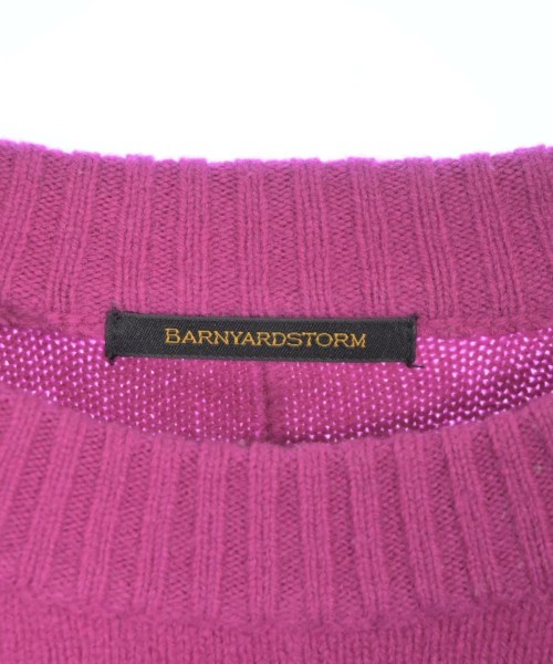 BARNYARDSTORM（バーンヤードストーム）ニット・セーター ピンク サイズ:1(M位) レディース/2200662092087