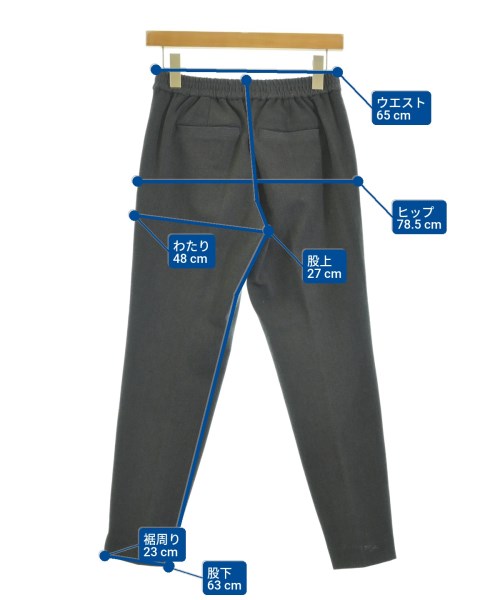 BARNYARDSTORM（バーンヤードストーム）スラックス グレー サイズ:0(S位) レディース/2200651698085
