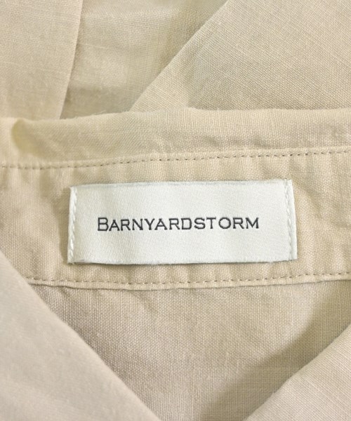 BARNYARDSTORM（バーンヤードストーム）カジュアルシャツ ベージュ サイズ:0(S位) レディース/2200690048186