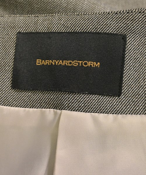 BARNYARDSTORM（バーンヤードストーム）ノーカラージャケット グレー サイズ:1(M位) レディース/2200695679040