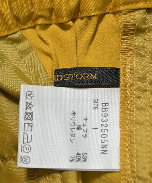 BARNYARDSTORM（バーンヤードストーム）スラックス 黄 サイズ:1(M位) レディース/2200650398092