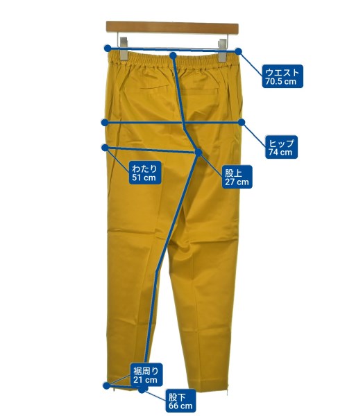 BARNYARDSTORM（バーンヤードストーム）スラックス 黄 サイズ:1(M位) レディース/2200650398092