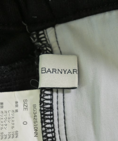 BARNYARDSTORM（バーンヤードストーム）デニムパンツ 黒 サイズ:0(XS位) レディース/2200652881035
