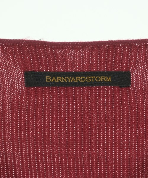 BARNYARDSTORM（バーンヤードストーム）ニット・セーター 赤 サイズ:1(M位) レディース/2200646604084