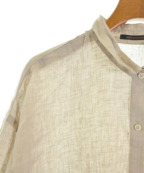 BARNYARDSTORM（バーンヤードストーム）カジュアルシャツ ベージュ サイズ:0(S位) レディース/2200649047048