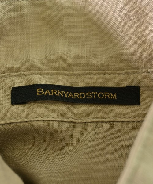 BARNYARDSTORM（バーンヤードストーム）カジュアルシャツ ベージュ サイズ:0(S位) レディース/2200649047055