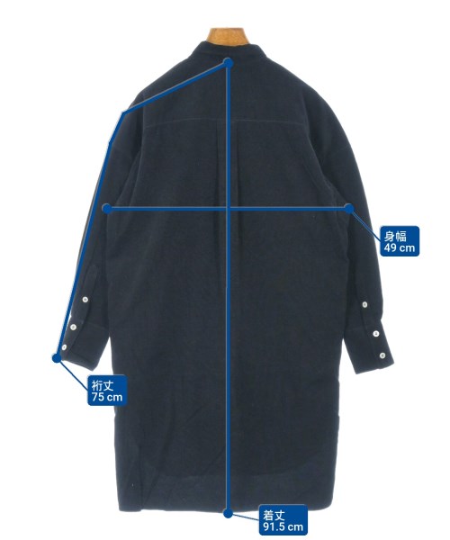 BARNYARDSTORM（バーンヤードストーム）カジュアルシャツ 黒 サイズ:0(S位) レディース/2200649047062