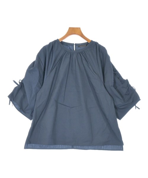 BARNYARDSTORM(バーンヤードストーム)ブラウス 紺 サイズ:0(S位)/2200649047079