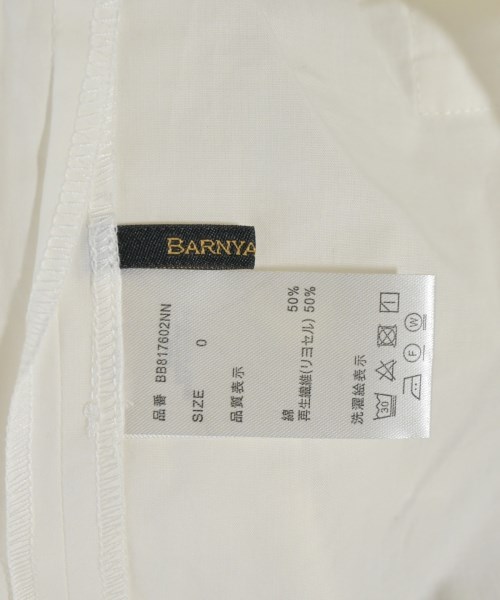 BARNYARDSTORM（バーンヤードストーム）カジュアルシャツ 白 サイズ:0(S位) レディース/2200649047109