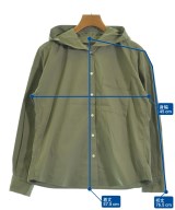 BARNYARDSTORM（バーンヤードストーム）カジュアルシャツ カーキ サイズ:0(S位) レディース/2200649047130