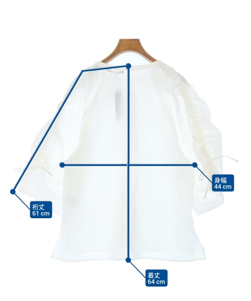 BARNYARDSTORM（バーンヤードストーム）ブラウス 白 サイズ:0(S位) レディース/2200649047406