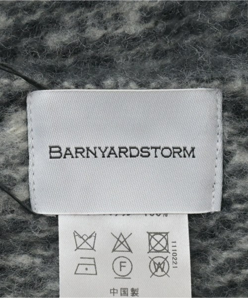 BARNYARDSTORM（バーンヤードストーム）マフラー グレー サイズ:- レディース/2200649047505