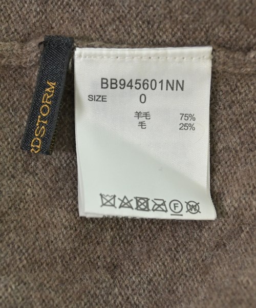 BARNYARDSTORM（バーンヤードストーム）ニット・セーター 茶 サイズ:0(S位) レディース/2200656430048