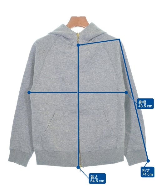 BARNYARDSTORM（バーンヤードストーム）パーカー グレー サイズ:0(S位) レディース/2200661905043