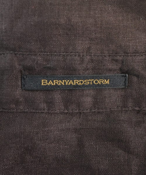 BARNYARDSTORM（バーンヤードストーム）カジュアルシャツ 茶 サイズ:0(S位) レディース/2200709626039