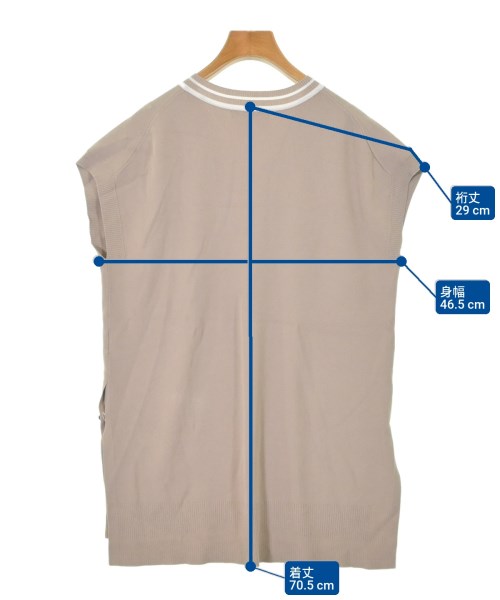 BARNYARDSTORM（バーンヤードストーム）ベスト/ノースリーブ ベージュ サイズ:F レディース/2200624372080