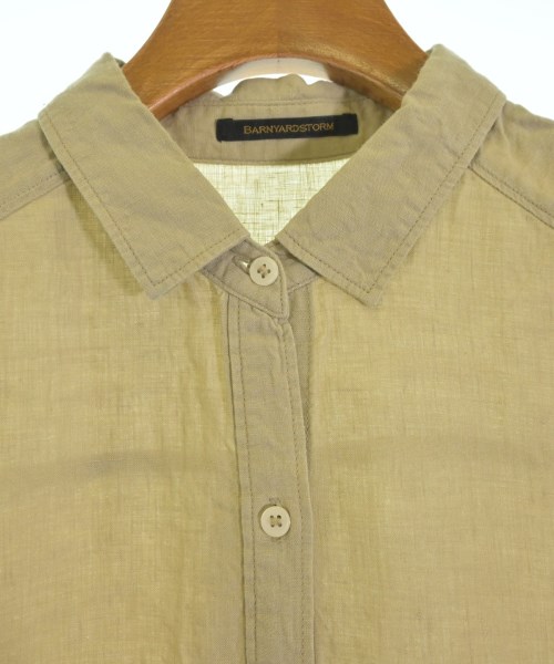 BARNYARDSTORM（バーンヤードストーム）カジュアルシャツ ベージュ サイズ:0(S位) レディース/2200638818154