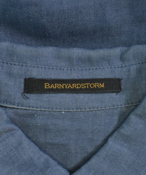BARNYARDSTORM（バーンヤードストーム）カジュアルシャツ 青 サイズ:0(S位) レディース/2200638818161