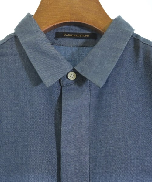 BARNYARDSTORM（バーンヤードストーム）カジュアルシャツ 青 サイズ:0(S位) レディース/2200638818161