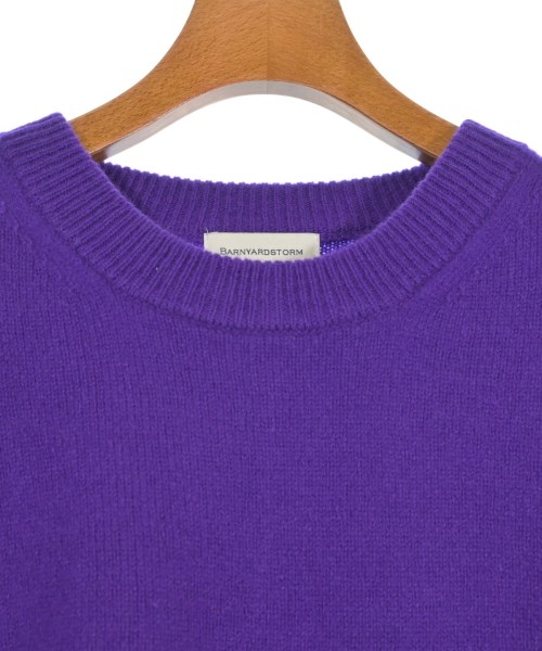 BARNYARDSTORM（バーンヤードストーム）ニット・セーター 紫 サイズ:F レディース/2200637550055