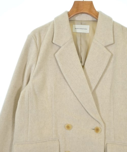 BARNYARDSTORM（バーンヤードストーム）ピーコート 白 サイズ:0(S位) レディース/2200636577039