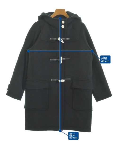 BARNYARDSTORM（バーンヤードストーム）ダッフルコート 黒 サイズ:0(S位) レディース/2200638726015