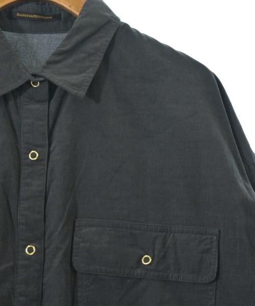 BARNYARDSTORM（バーンヤードストーム）カジュアルシャツ 黒 サイズ:0(S位) レディース/2200631814061