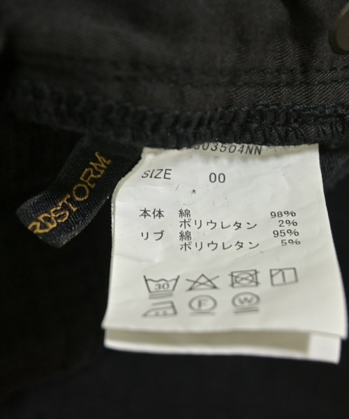 BARNYARDSTORM（バーンヤードストーム）デニムパンツ 黒 サイズ:00(XS位) レディース/2200648078081