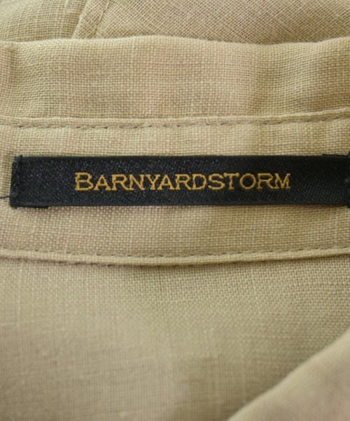 BARNYARDSTORM（バーンヤードストーム）シャツワンピース ベージュ サイズ:1(M位) レディース/2200647767047