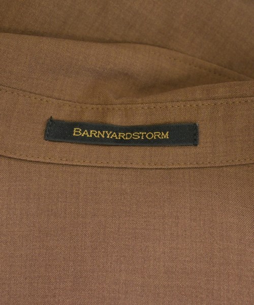 BARNYARDSTORM（バーンヤードストーム）カジュアルシャツ 茶 サイズ:F レディース/2200638714234