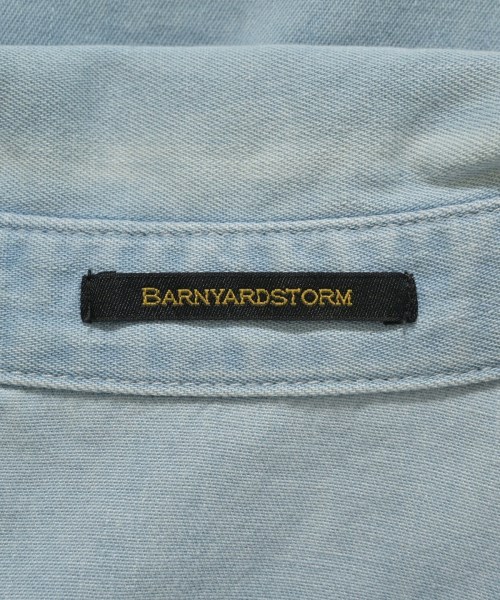 BARNYARDSTORM（バーンヤードストーム）カジュアルシャツ 青 サイズ:1(M位) レディース/2200696598050