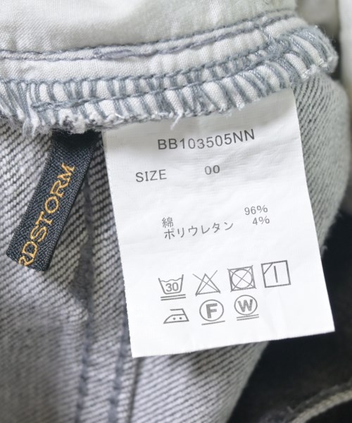 BARNYARDSTORM（バーンヤードストーム）デニムパンツ グレー サイズ:00(XS位) レディース/2200706921076