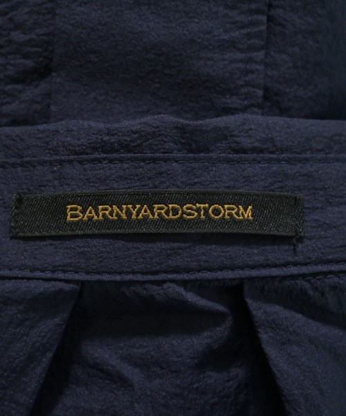 BARNYARDSTORM（バーンヤードストーム）カジュアルシャツ 紺 サイズ:0(S位) レディース/2200664034023