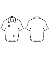 BARNYARDSTORM（バーンヤードストーム）カジュアルシャツ 紺 サイズ:0(S位) レディース/2200664034023