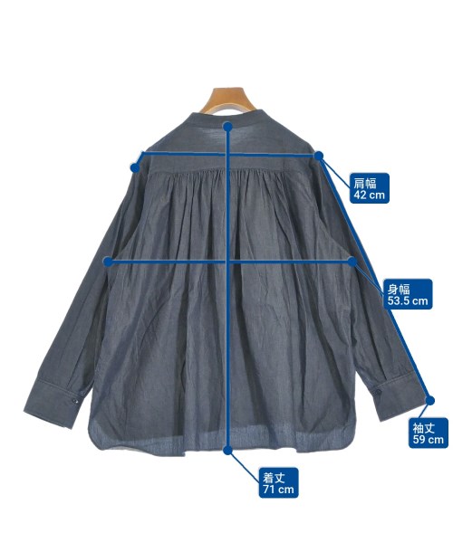 BARNYARDSTORM（バーンヤードストーム）ブラウス 紺 サイズ:F レディース/2200658714184