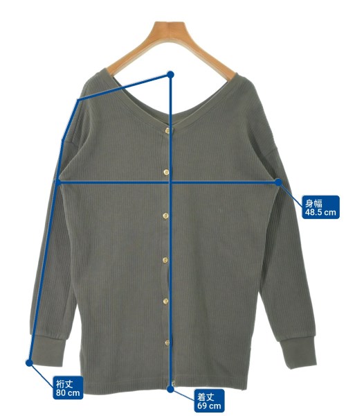 BARNYARDSTORM（バーンヤードストーム）Tシャツ・カットソー グレー サイズ:0(S位) レディース/2200662592129