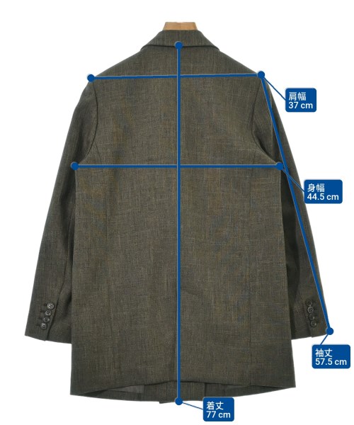 BARNYARDSTORM（バーンヤードストーム）カジュアルジャケット 茶 サイズ:1(M位) レディース/2200664178062