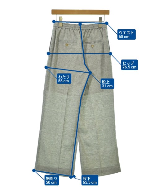 BARNYARDSTORM（バーンヤードストーム）スラックス グレー サイズ:1(M位) レディース/2200668889049