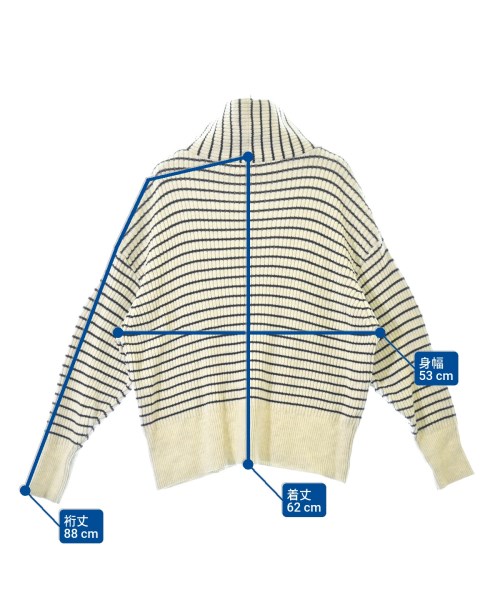 BARNYARDSTORM（バーンヤードストーム）ニット・セーター 白 サイズ:F レディース/2200668290043