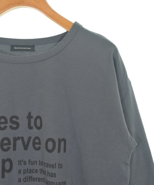 BARNYARDSTORM（バーンヤードストーム）Tシャツ・カットソー グレー サイズ:F レディース/2200725974114