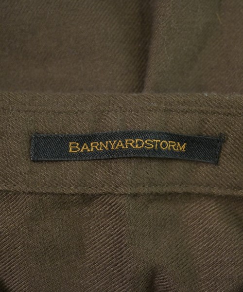 BARNYARDSTORM（バーンヤードストーム）シャツワンピース 茶 サイズ:F レディース/2200717298082