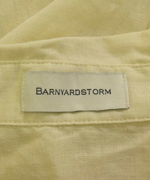 BARNYARDSTORM（バーンヤードストーム）カジュアルシャツ 黄 サイズ:1(M位) レディース/2200721706023